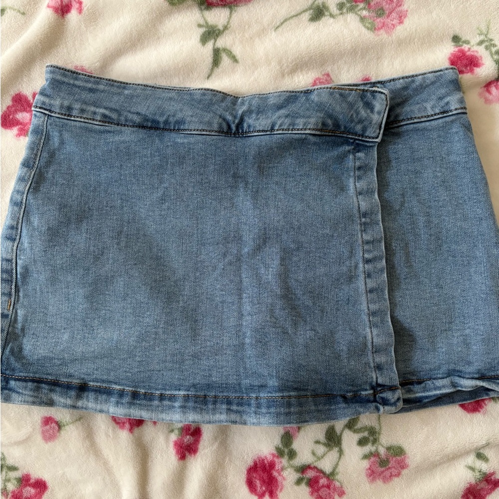 garage denim mini skirt SKORT